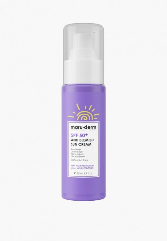 Крем солнцезащитный Maru.derm