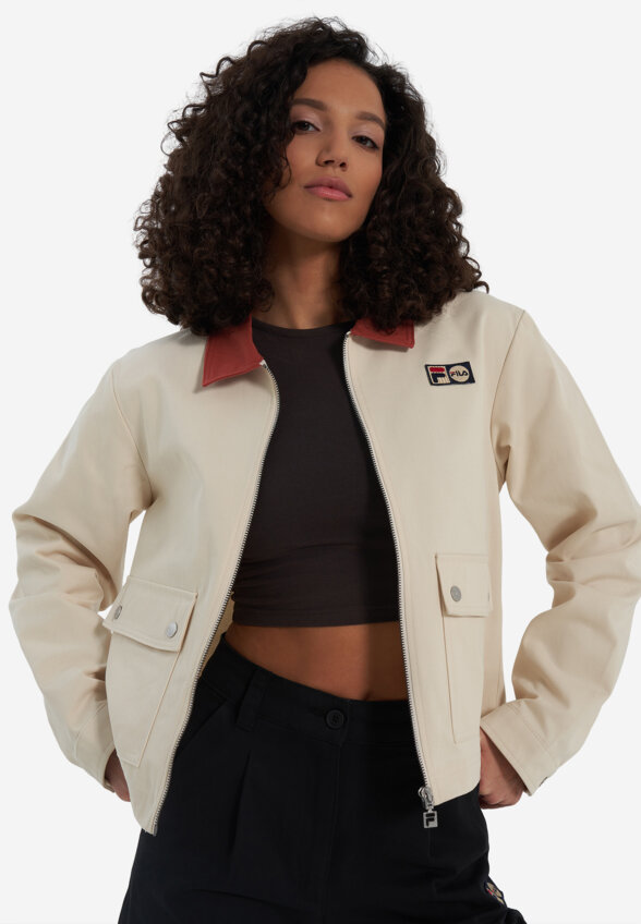 Легкая куртка женская FILA, Бежевый