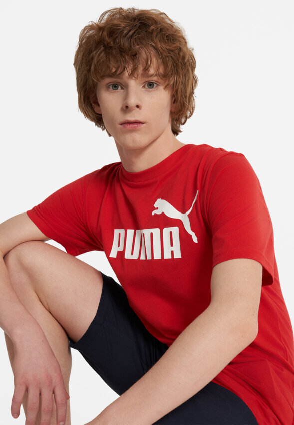 Футболка детская PUMA No. 1 Logo, Красный