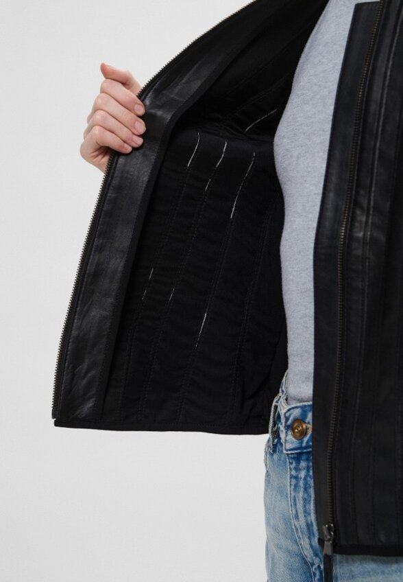 Куртка кожаная Blouson