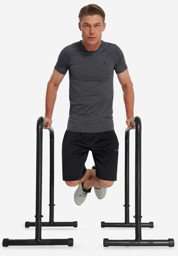 Брусья напольные для отжиманий Torneo, Черный