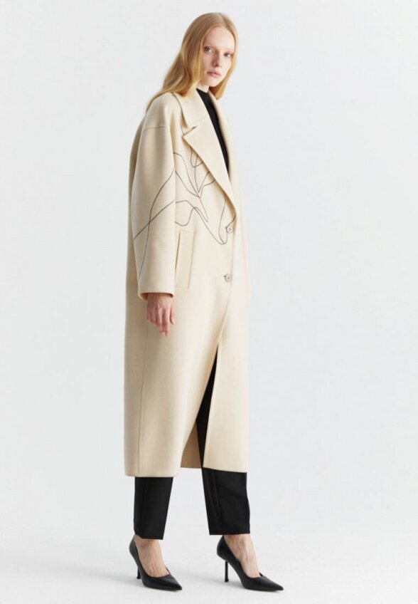 Пальто однобортное M.Reason