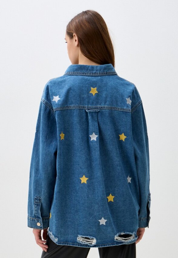 Рубашка джинсовая Hatparad