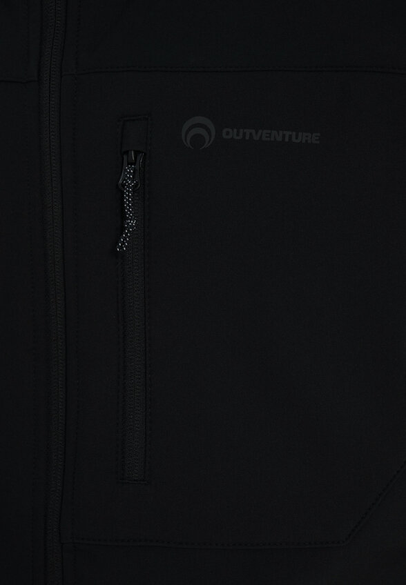 Куртка софтшелл мужская Outventure, Черный