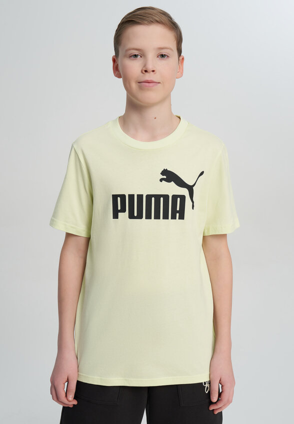 Футболка для мальчиков PUMA Ess No. 1 Logo, Зеленый