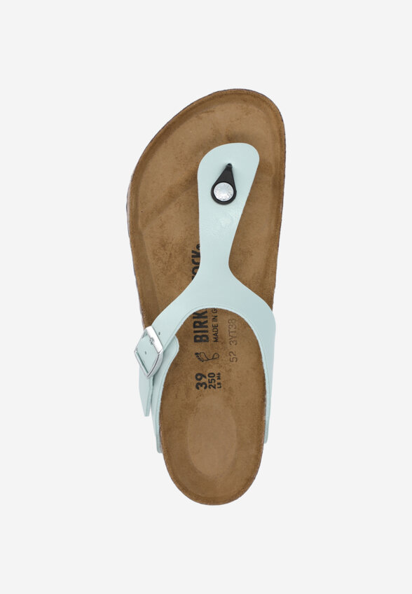 Шлепанцы женские Birkenstock Gizeh, Зеленый