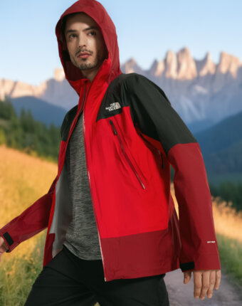 Куртка мембранная мужская The North Face Signal 2.5 l Dryvent, Красный женщинам