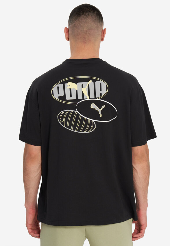 Футболка мужская PUMA Ess Logo Lab, Черный