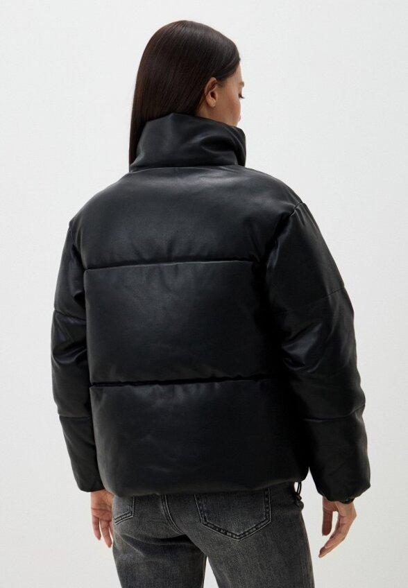 Куртка кожаная утепленная Calliope