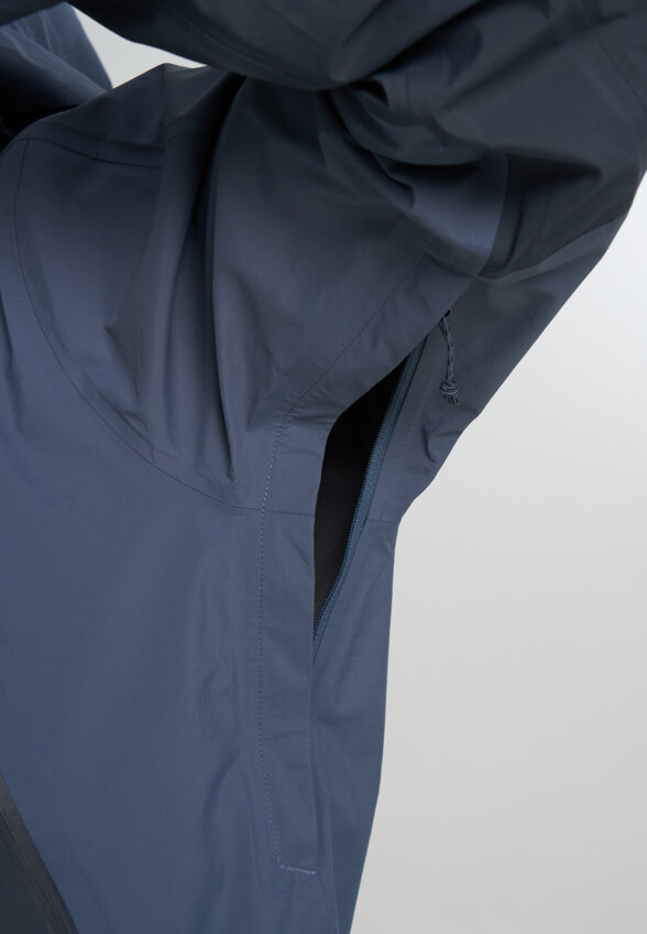 Куртка мембранная мужская Mountain Hardwear Cloud Cipher Hooded Jacket, Синий