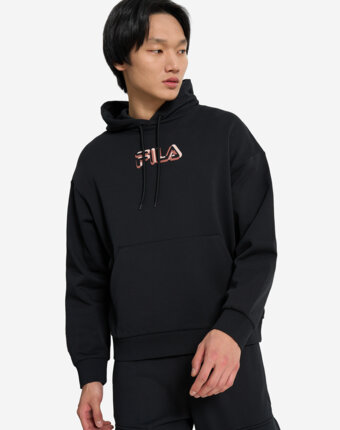 Худи мужское оверсайз FILA, Черный женщинам
