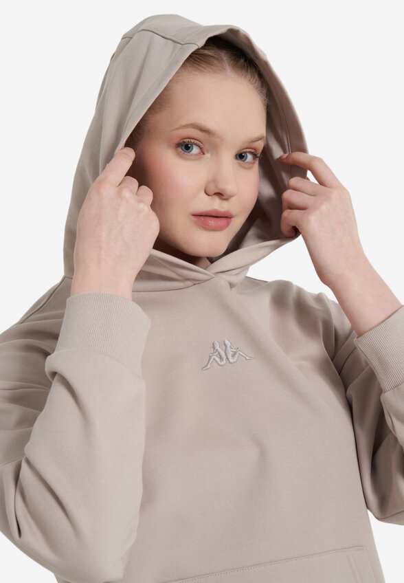Худи женское Kappa, Бежевый
