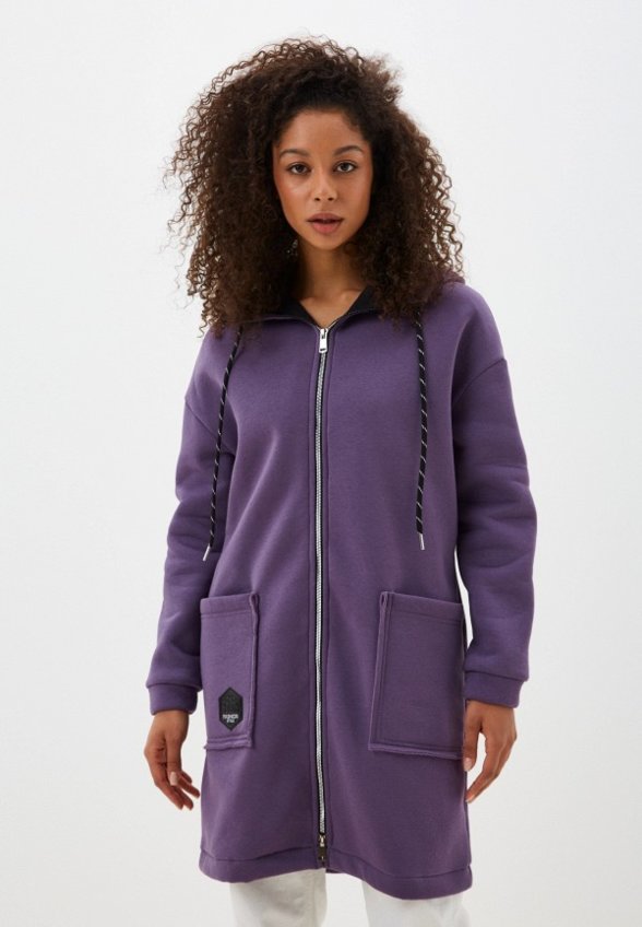 Пальто однобортное D.S