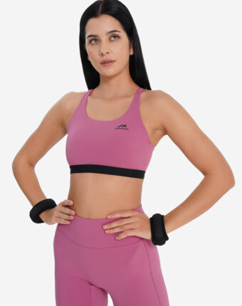 Топ бра спортивный Athlex, Розовый женщинам