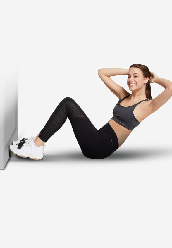 Тренажер дверной для пресса Torneo, Черный