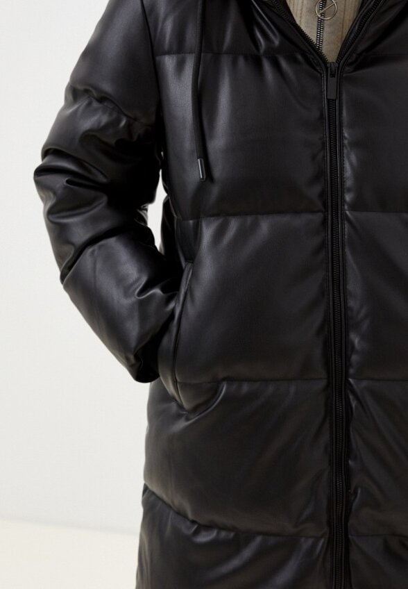 Куртка кожаная утепленная O'STIN