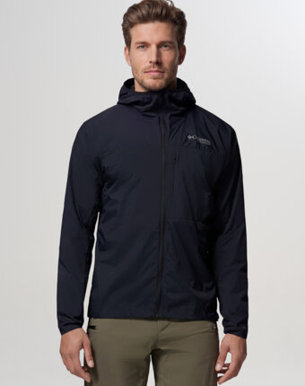 Ветровка мужская Columbia Khyex Pro Wind Jacket, Черный женщинам