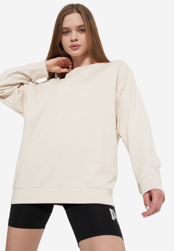 Свитшот женский PUMA Ess, Бежевый