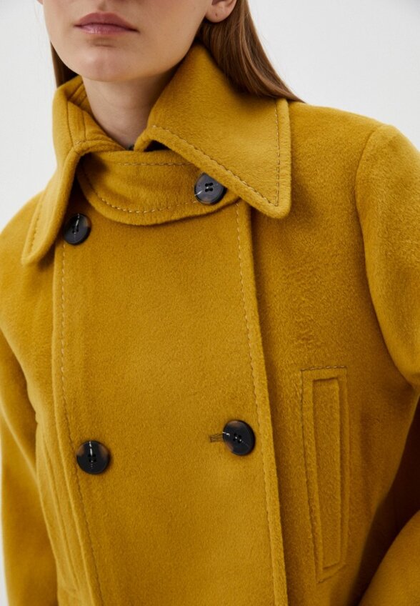 Пальто двубортное To Be One