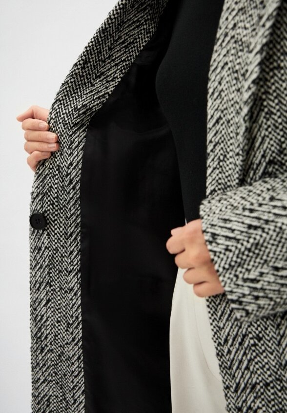 Пальто однобортное Choux