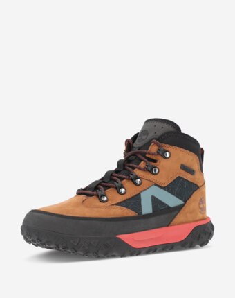 Ботинки для мальчиков Timberland Greenstride Motion 6 Mid F/L Wp, Коричневый мужчинам