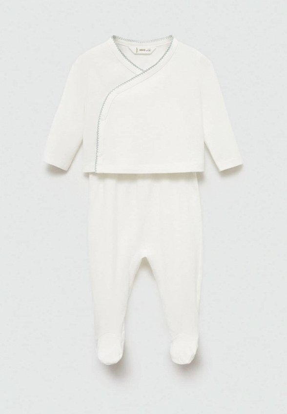 Лонгслив и ползунки Mango Kids