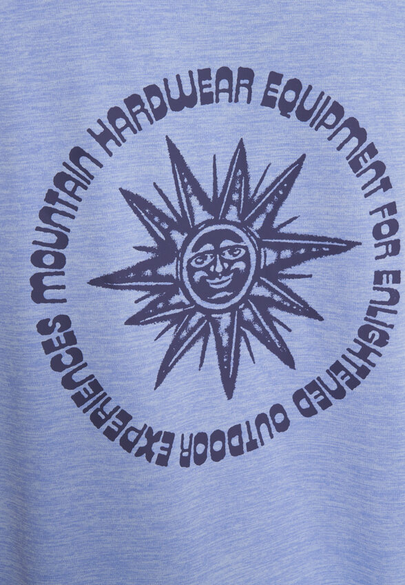 Футболка женская Mountain Hardwear Sunblocker Short Sleeve, Синий