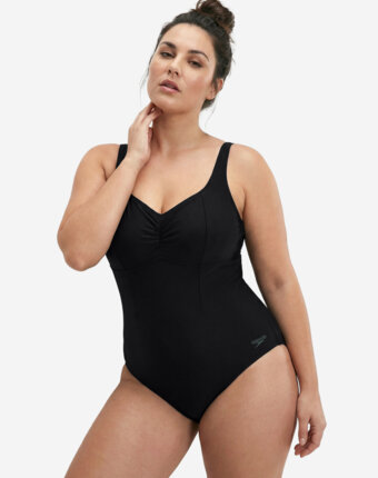 Купальник слитный женский Speedo, Черный женщинам