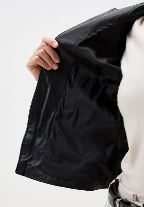 Куртка кожаная Снежная Королева