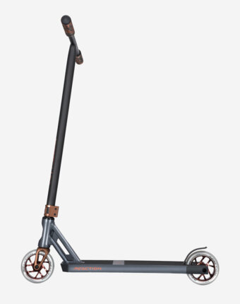 Самокат Reaction Stunt 5.0, 120 мм, Серый детям