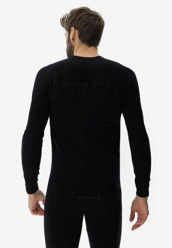 Термобелье верх мужское UYN Fusyon Biotech, Черный