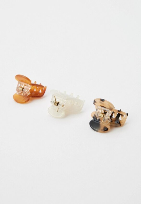 Заколки-крабы 3 шт. Perles