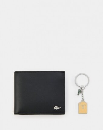 Кошелек и брелок Lacoste мужчинам