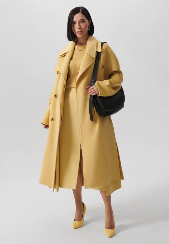 Пальто однобортное GLVR