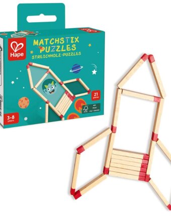 Игровой набор Hape "Самый умный", маленькие ребусы детям