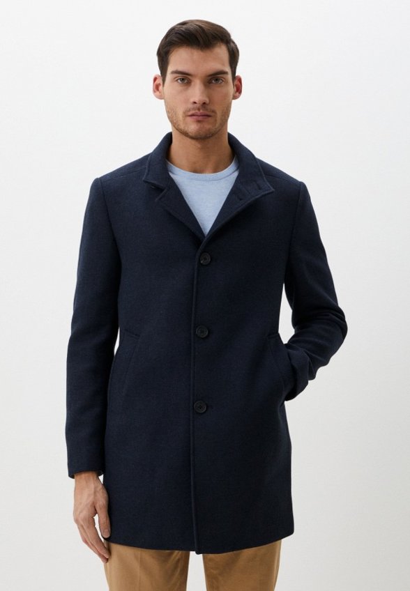 Пальто однобортное Al Franco
