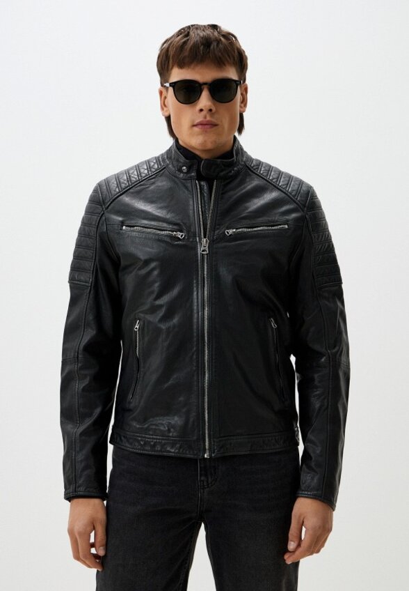 Куртка кожаная Jorg Weber