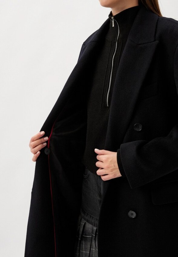 Пальто двубортное BLCV