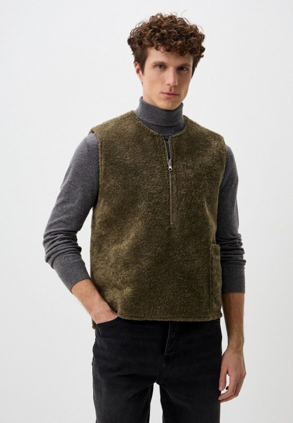 Жилет меховой Yollo