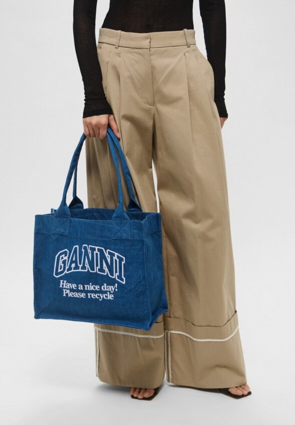 Сумка джинсовая Ganni