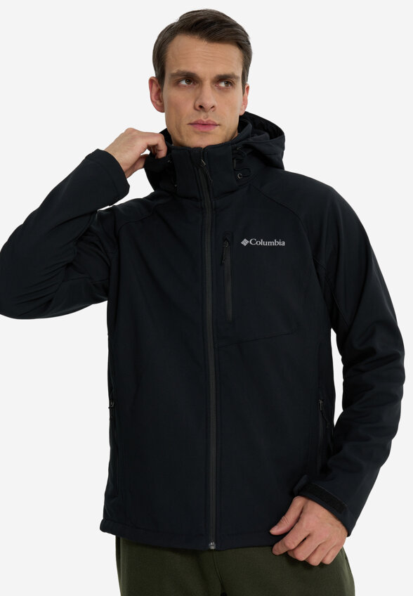 Куртка софтшелл мужская Columbia Cascade Ridge III Softshell, Черный