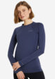 Термобелье верх женское Columbia Midweight Stretch Long Sleeve Top, Синий1  - превью