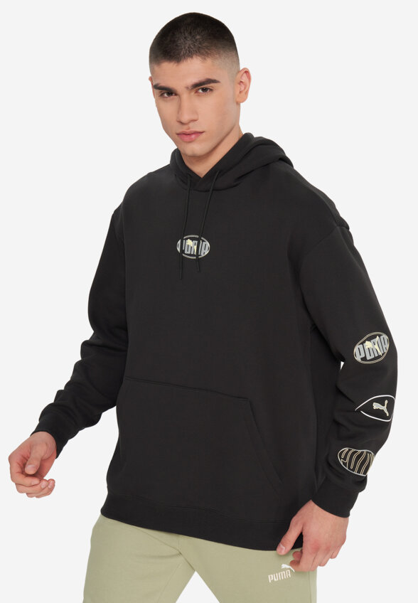 Худи мужское PUMA Ess Logo Lab Execution, Черный