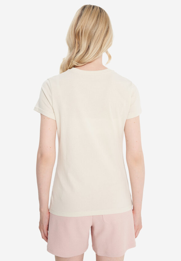 Футболка женская PUMA Ess Small No. 1 Logo, Бежевый