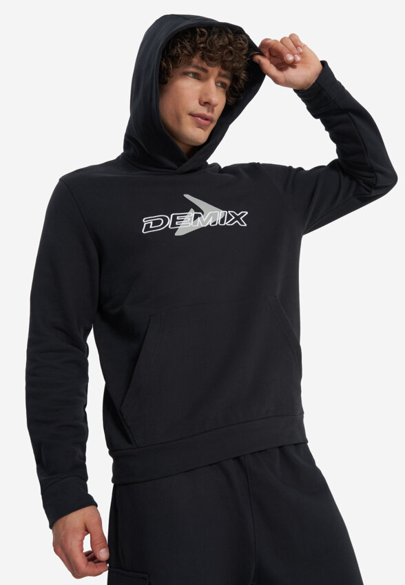 Худи мужское Demix Brand Love Pack, Черный