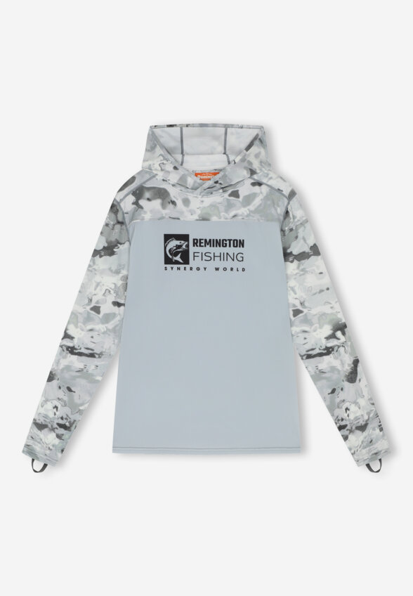 Лонгслив мужской Remington Fishing Sun And Mosquito Protection Style 5, Серый