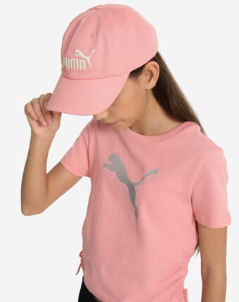 Бейсболка для девочек PUMA Ess No.1 Logo, Розовый женщинам