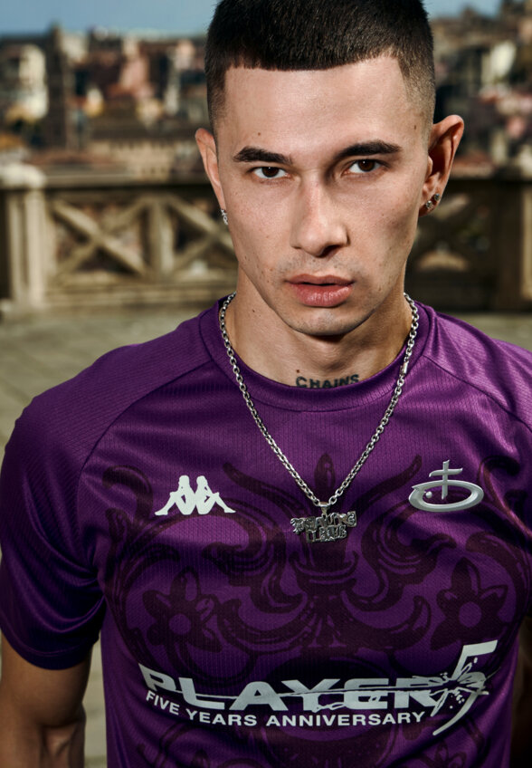 Джерси Kappa x OBLADAET, Фиолетовый