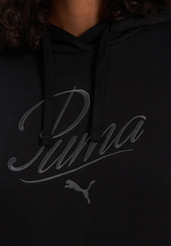 Худи женское PUMA Ess Script, Черный