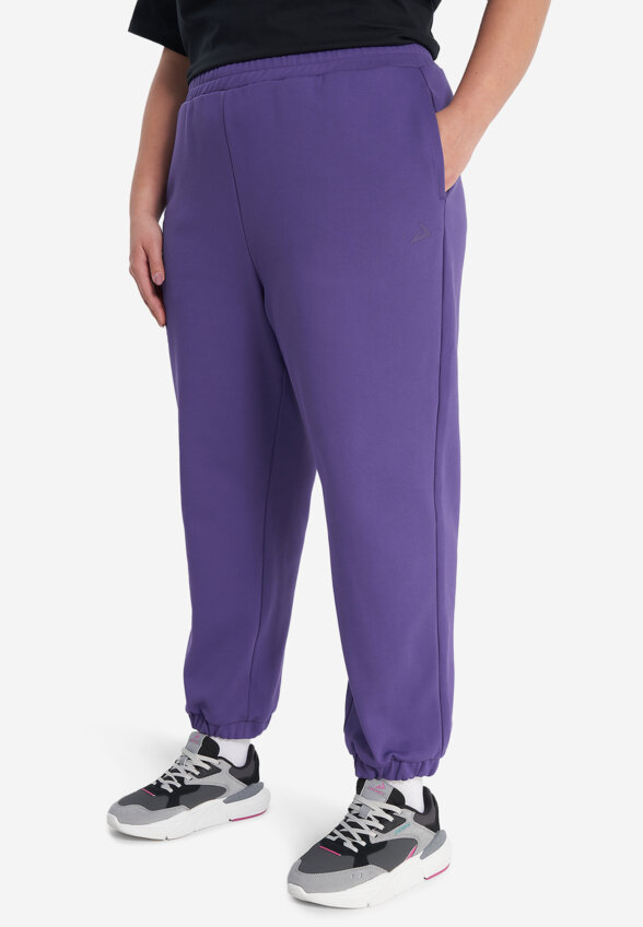 Брюки женские оверсайз Demix, Plus Size, Фиолетовый